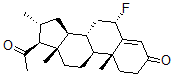 CAS#: 1818-56-0， 6alpha-Fluoro-16alpha-Methylpregn-4-Ene-3,20-Dione
