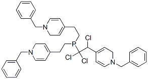 CAS#: 182048-56-2， Tris[2-(1-Benzylpyridin-1-Ium-4-Yl)Ethyl]Phosphane Trichloride
