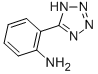 structure of CAS# 18216-38-1, 2-(5-Tetrazolyl)Aniline;[2-(2H-Tetrazol-5-Yl)Phenyl]Amine;2-(2H-1,2,3,4-Tetrazol-5-Yl)Aniline;Zero/004948
