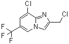 CAS#: 182181-31-3， 8-Chloro-2-(Chloromethyl)-6-(Trifluoromethyl)Imidazo[1,2-a]Pyridine