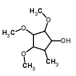 CAS#: 182195-76-2， 2,3,4-Trimethoxy-5-Methyl-Cyclopentan-1-Ol