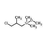 CAS#: 18244-08-1， (3-Chloro-2-Methylpropyl)(Methoxy)Dimethylsilane