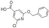 CAS#: 182483-63-2， 2-Chloro-6-(Phenylmethoxy)-4-Pyridinecarboxylic Acid