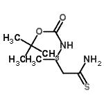 CAS#: 182678-75-7， 2-Methyl-2-Propanyl (4-Amino-4-Thioxo-2-Butanyl)Carbamate