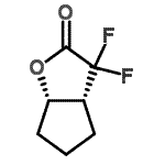 CAS#: 182932-06-5， (3aR,6aS)-3,3-Difluorohexahydro-2H-Cyclopenta[b]Furan-2-One