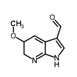 CAS#: 183208-38-0， 5-Methoxy-5,6-Dihydro-1H-Pyrrolo[2,3-b]Pyridine-3-Carbaldehyde