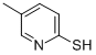 CAS#: 18368-58-6， 2-Mercapto-5-Methylpyridine