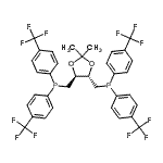 CAS#: 184095-64-5， {[(4S,5S)-2,2-Dimethyl-1,3-Dioxolane-4,5-Diyl]Bis(Methylene)}Bis{Bis[4-(Trifluoromethyl)Phenyl]Phosphine}