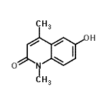 CAS#: 1843-88-5， 6-Hydroxy-1,4-Dimethyl-2(1H)-Quinolinone