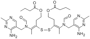 CAS#: 18481-23-7， Dithiobis[3-[1-[[(4-Amino-2-Methylpyrimidin-5-Yl)Methyl]Formylamino]Ethylidene]Propane-3,1-Diyl] Dibutyrate