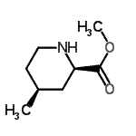 CAS#: 184880-05-5， Methyl (2R,4S)-4-Methyl-2-Piperidinecarboxylate