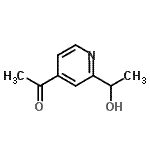 CAS#: 185220-30-8， 1-[2-(1-Hydroxyethyl)-4-Pyridinyl]Ethanone