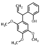 CAS#: 18525-14-9， 2-[1-(2,4,5-Trimethoxyphenyl)-2-Propen-1-Yl]Phenol