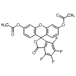 CAS#: 185318-75-6， 4,5,6,7-Tetrafluoro-3-Oxo-3H-Spiro[2-Benzofuran-1,9'-Xanthene]-3',6'-Diyl Diacetate