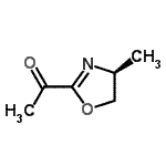 CAS#: 185444-99-9， 1-[(4S)-4-Methyl-4,5-Dihydro-1,3-Oxazol-2-Yl]Ethanone
