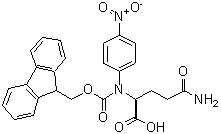 structure of CAS# 185547-51-7, N<Sup>2</Sup>-[(9H-Fluoren-9-Ylmethoxy)Carbonyl]-N-(4-Nitrophenyl)-L-alpha-Glutamine;Fmoc-L-Glu-pNA