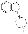 structure of CAS# 185678-56-2, 1-(2,3-Dihydro-1H-Inden-1-Yl)Piperazine;1-Indan-1-Ylpiperazine;1-(1-Indanyl)Piperazine;1-Indan-1-Yl-Piperazine