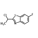 CAS#: 185949-85-3， 2-(1-Chloroethyl)-6-Fluoro-1,3-Benzothiazole
