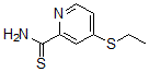CAS#: 186044-56-4， 4-Ethylsulfanylpyridine-2-Carbothioamide
