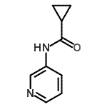 CAS#: 186253-87-2， N-(3-Pyridinyl)Cyclopropanecarboxamide