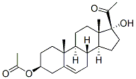 CAS#: 1863-39-4， 3-beta,17-alpha-Dihydroxypregn-5-En-20-One 3-Acetate