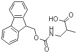 structure of CAS# 186320-19-4, 3-[[(9H-Fluoren-9-Ylmethoxy)Carbonyl]Amino]-2-Methyl-Propanoic Acid;FMOC-DL-BETA-AMINOISOBUTYRIC ACID;Fmoc-DL-3-Aminoisobutyric Acid;FMOC-BETA-AMINOISOBUTYRIC ACID