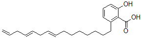 CAS#: 18654-18-7， Anacardic Acid