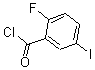 structure of CAS# 186584-73-6, 2-Fluoro-5-Iodo-Benzoyl Chloride;2-FLUORO-5-IODOBENZOYL CHLORIDE