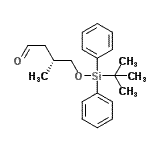 CAS#: 186641-79-2， (3R)-3-Methyl-4-{[(2-Methyl-2-Propanyl)(Diphenyl)Silyl]Oxy}Butanal