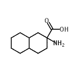 CAS#: 18672-74-7， 2-Aminodecahydro-2-Naphthalenecarboxylic Acid