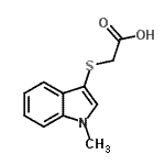 CAS#: 187030-12-2， [(1-Methyl-1H-Indol-3-Yl)Sulfanyl]Acetic Acid