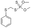 CAS#: 18722-80-0， Phosphorodithioic acid O,O-dimethyl S-((phenylthio)-methyl) ester