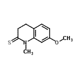 CAS#: 187680-06-4， 7-Methoxy-1-Methyl-3,4-Dihydro-2(1H)-Quinolinethione