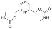 structure of CAS# 1882-26-4, Pyricarbate;[6-(Methylcarbamoyloxymethyl)-2-Pyridyl]Methyl N-Methylcarbamate;N-Methylcarbamic Acid [6-(Methylcarbamoyloxymethyl)-2-Pyridyl]Methyl Ester;Oprea1_494883