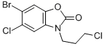 CAS#: 18845-23-3， 6-Bromo-5-Chloro-3-(3-Chloropropyl)-2-Benzoxazolinone