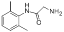 structure of CAS# 18865-38-8, 2-Amino-N-(2,6-Dimethylphenyl)Acetamide