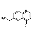 CAS#: 188758-77-2， 4-Chloro-6-Ethylquinoline