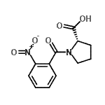 CAS#: 18877-33-3， 1-(2-Nitrobenzoyl)-L-Proline
