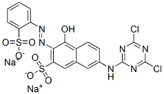 CAS#: 18886-16-3， Disodium 7-[(4,6-Dichloro-1,3,5-Triazin-2-Yl)Amino]-4-Hydroxy-3-[(2-Sulphonatophenyl)Azo]Naphthalene-2-Sulphonate
