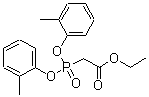 结构式 CAS# 188945-41-7, 二邻甲苯基膦酰乙酸乙酯