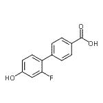 CAS#: 189161-83-9， 4-(2-Fluoro-4-Hydroxy-Phenyl)Benzoic Acid