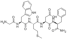 CAS#: 18917-24-3， Cholecystokinin Pentapeptide