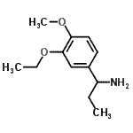 CAS#: 189368-75-0， 1-(3-Ethoxy-4-Methoxyphenyl)-1-Propanamine