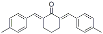 structure of CAS# 18989-35-0, 2,6-Bis(P-Methylbenzylidene)Cyclohexan-1-One;(2E,6E)-2,6-Bis[(4-Methylphenyl)Methylidene]Cyclohexan-1-One;(6E)-2,6-Bis[(4-Methylphenyl)Methylidene]Cyclohexan-1-One;2,6-Bis[(4-Methylphenyl)Methylene]Cyclohexan-1-One