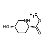 CAS#: 189952-46-3， Methyl (2S,5S)-5-Hydroxy-2-Piperidinecarboxylate