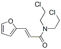 CAS#: 1901-09-3， N,N-Bis(2-Chloroethyl)-2-Furanacrylamide