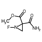 CAS#: 190184-62-4， Methyl 2-Carbamoyl-1-Fluoro-2-Aziridinecarboxylate