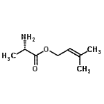 CAS#: 190207-41-1， 3-Methyl-2-Buten-1-Yl L-Alaninate