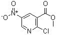 结构式 CAS# 190271-88-6, 2-氯-5-硝基烟酸甲酯