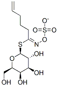 结构式 CAS# 19041-10-2, (2R,3R,4S,5R,6S)-3,4,5-三羟基-2-(羟基甲基)-6-(C-戊-4-烯基-N-磺酸氧基-亚胺甲酰基)硫基-四氢吡喃
